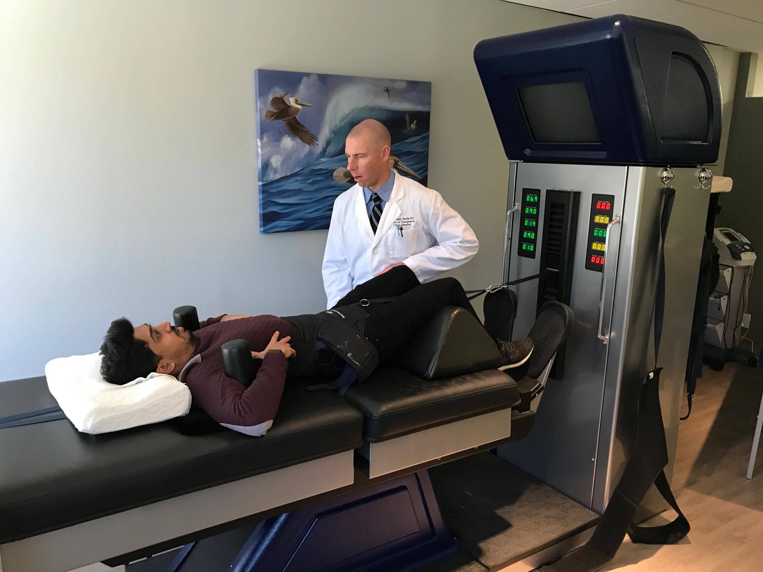 Dr Boelk Analyzing Spinal Conditions